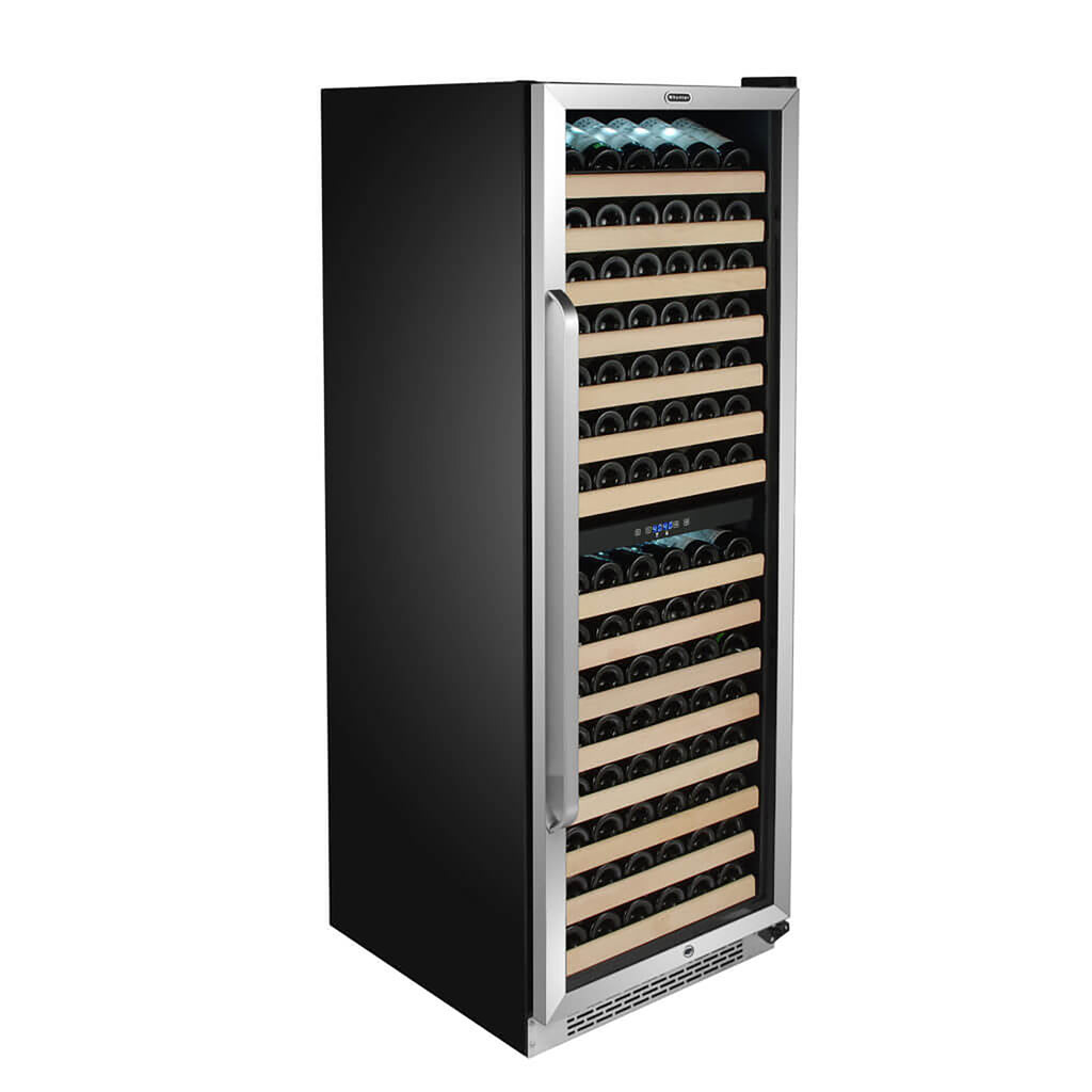 Whynter BWR-1642DZ 164 Bottle Built-In Dual Zone Wine Cooler Refrigerator