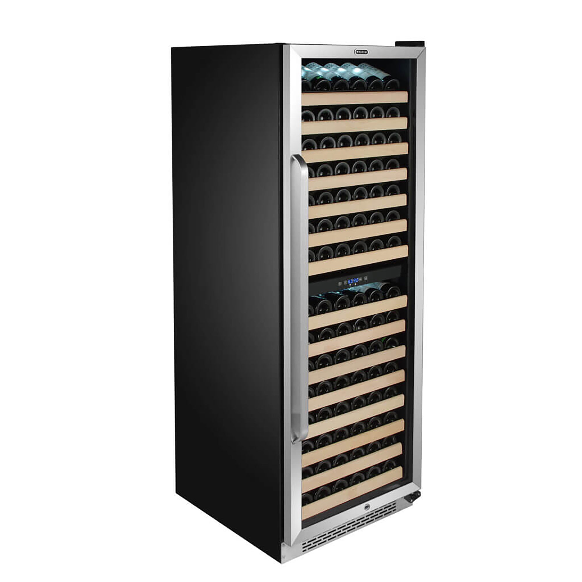 Whynter BWR-1642DZ 164 Bottle Built-In Dual Zone Wine Cooler Refrigerator
