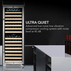 Whynter BWR-1642DZ 164 Bottle Built-In Dual Zone Wine Cooler Refrigerator