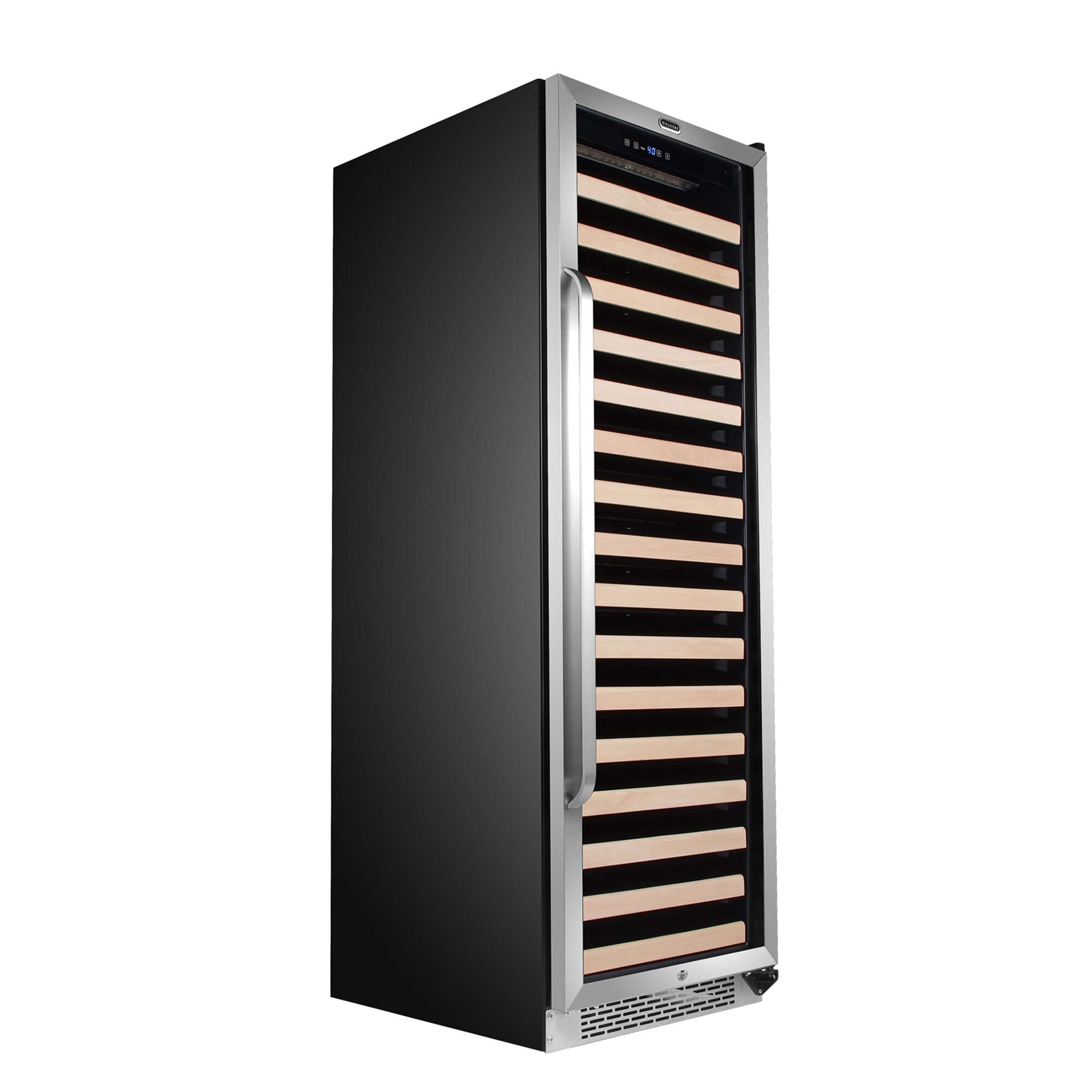 Whynter BWR-1662SD 166 Bottle Built-In Single Zone Wine Cooler Refrigerator