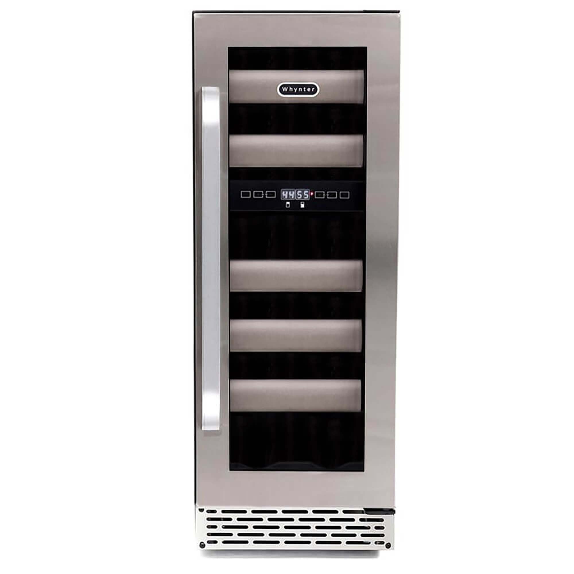 Whynter BWR-171DS 17 Bottle Built-In Dual Zone Wine Cooler Refrigerator