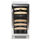 Whynter BWR-281DZ 28 Bottle Built-In Dual Zone Wine Cooler Refrigerator