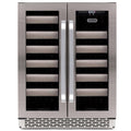 Whynter BWR-401DS 40 Bottle Built-In Dual Zone Wine Cooler Refrigerator