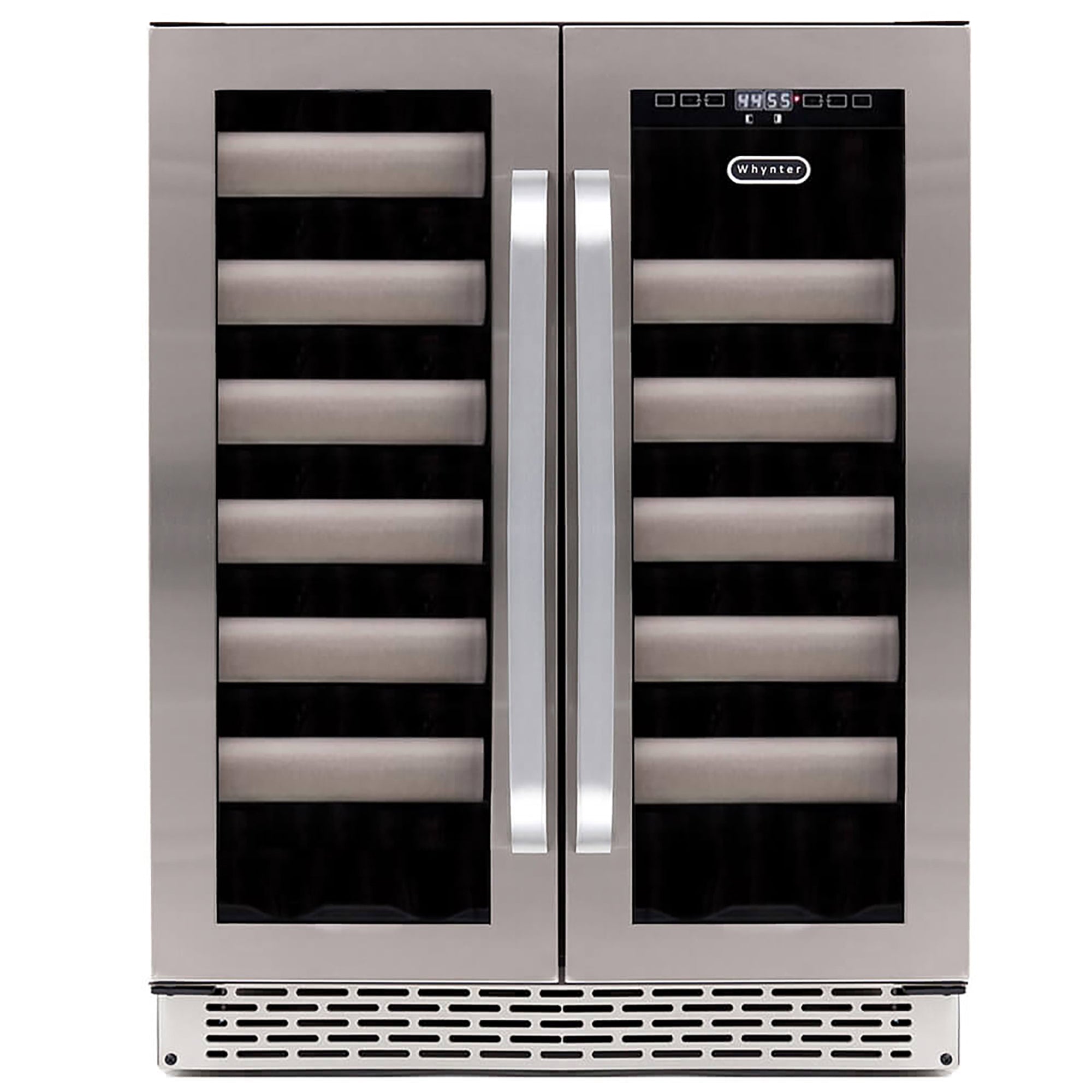 Whynter BWR-401DS 40 Bottle Built-In Dual Zone Wine Cooler Refrigerator