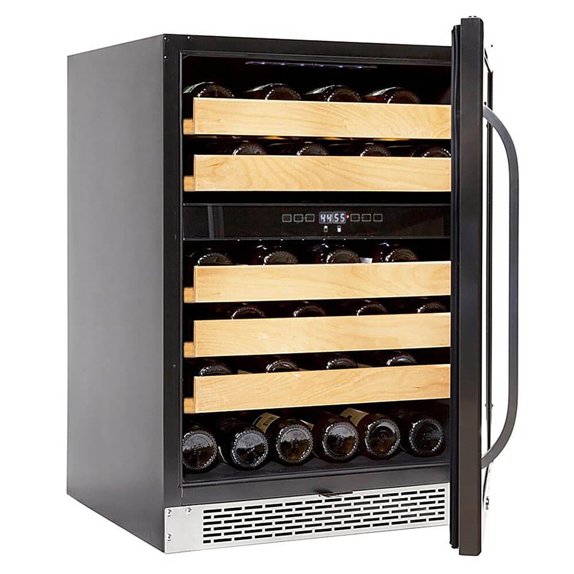Whynter BWR-462DZ 46 Bottle Built-In Dual Zone Wine Cooler Refrigerator