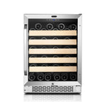 Whynter BWR-541STS 54 Bottle Built-In Single Zone Wine Cooler Refrigerator