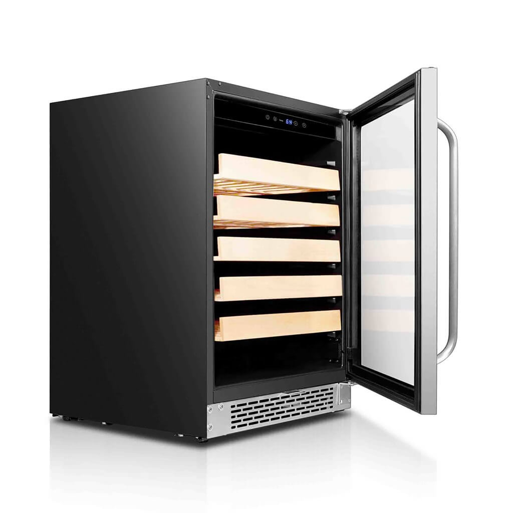 Whynter BWR-541STS 54 Bottle Built-In Single Zone Wine Cooler Refrigerator