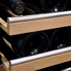 Whynter BWR-545XS 54 Bottle Built-In Single Zone Wine Cooler Refrigerator