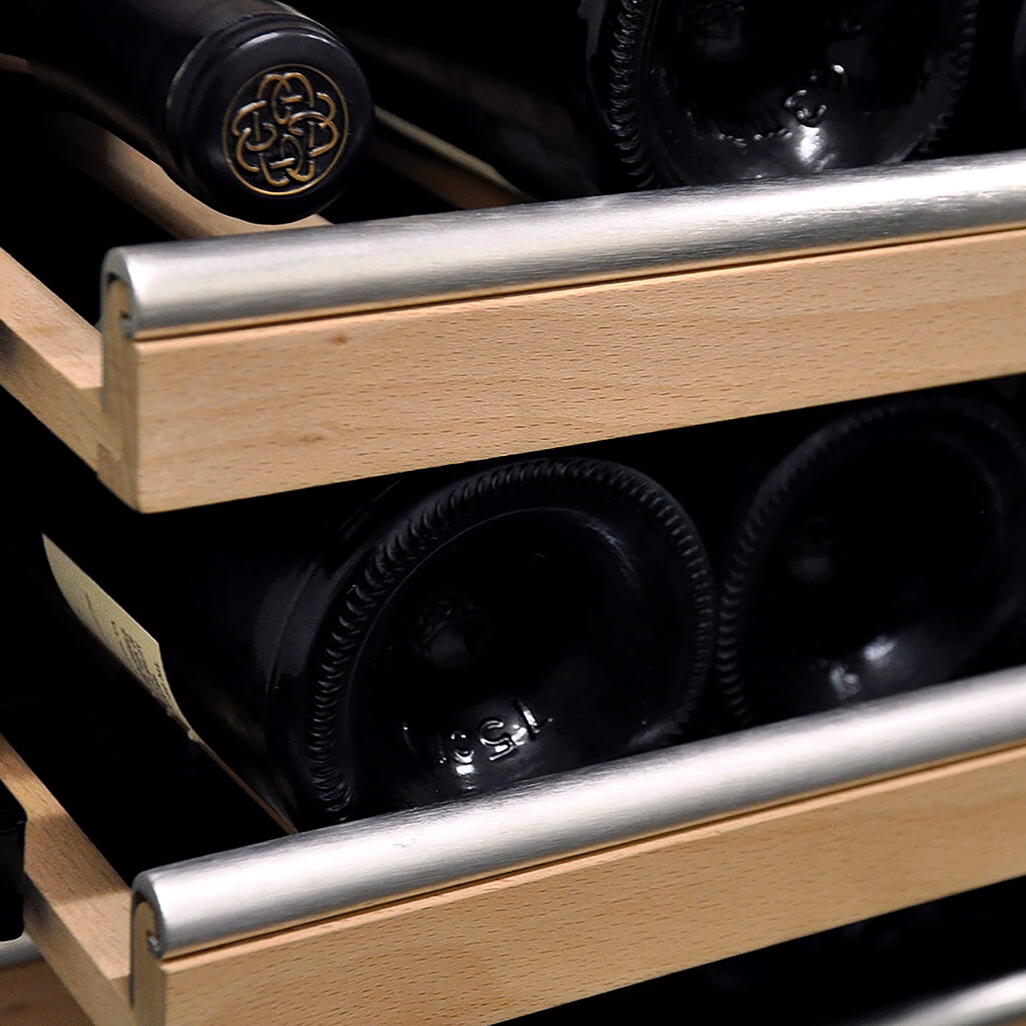Whynter BWR-545XS 54 Bottle Built-In Single Zone Wine Cooler Refrigerator
