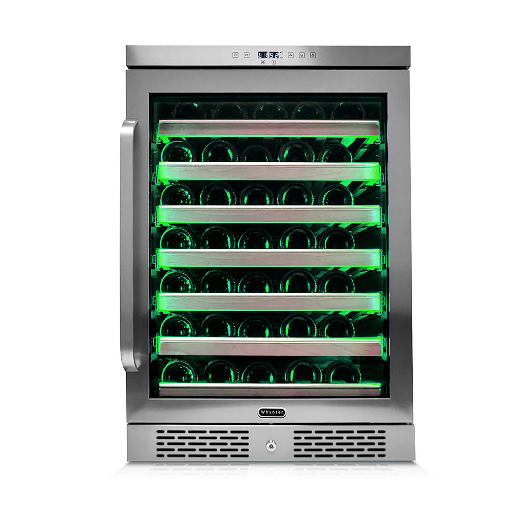 Whynter BWR-545XS 54 Bottle Built-In Single Zone Wine Cooler Refrigerator