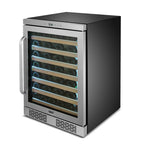 Whynter BWR-545XS 54 Bottle Built-In Single Zone Wine Cooler Refrigerator