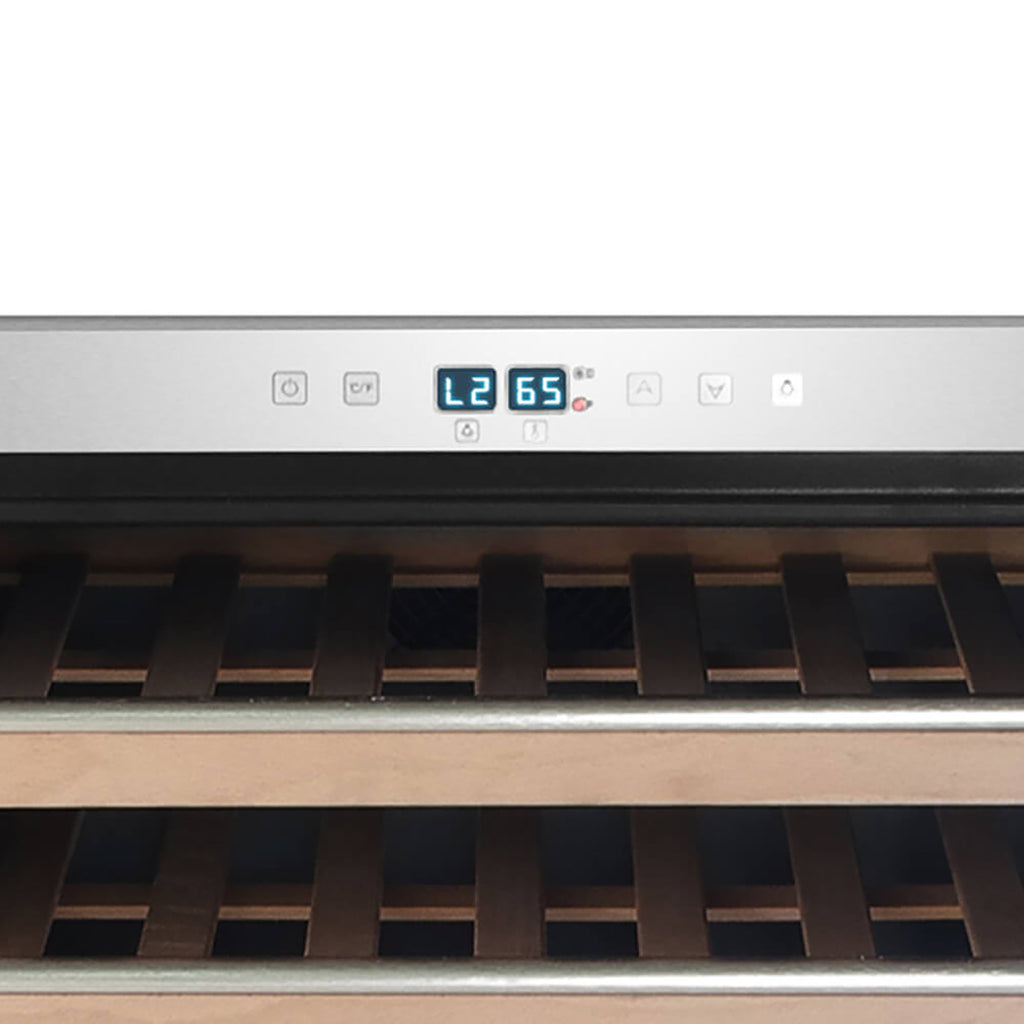 Whynter BWR-545XS 54 Bottle Built-In Single Zone Wine Cooler Refrigerator