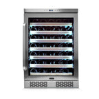 Whynter BWR-545XS 54 Bottle Built-In Single Zone Wine Cooler Refrigerator